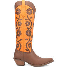 Load image into Gallery viewer, Dingo Women's Goodness Gracious Brown Leather Narrow Toe Boot DI165