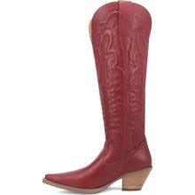 Load image into Gallery viewer, Dingo Women's Raisin Kane Red Leather Snip Toe Boot DI167