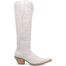 Load image into Gallery viewer, Dingo Women's Raisin Kane White Leather Snip Toe Boot DI167