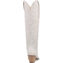 Load image into Gallery viewer, Dingo Women's Raisin Kane White Leather Snip Toe Boot DI167