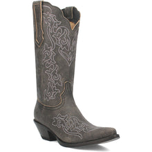 Load image into Gallery viewer, Dingo Women's Flirty N' Fun Black Leather Narrow Toe Boot DI171