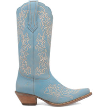 Load image into Gallery viewer, Dingo Women's Flirty N' Fun Blue Leather Narrow Toe Boot DI171