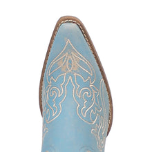 Load image into Gallery viewer, Dingo Women's Flirty N' Fun Blue Leather Narrow Toe Boot DI171