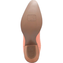 Load image into Gallery viewer, Dingo Women's Flirty N' Fun Peach Leather Narrow Toe Boot DI171