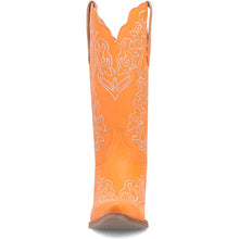 Load image into Gallery viewer, Dingo Women's Flirty N' Fun Orange Leather Narrow Toe Boot DI171