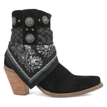 Load image into Gallery viewer, Dingo Women's Bandida Black Leather Narrow Toe Boot DI184
