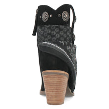 Load image into Gallery viewer, Dingo Women's Bandida Black Leather Narrow Toe Boot DI184