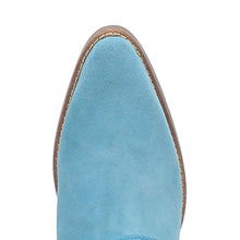 Load image into Gallery viewer, Dingo Women's Bandida Blue Leather Narrow Toe Boot DI184