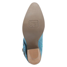 Load image into Gallery viewer, Dingo Women's Bandida Blue Leather Narrow Toe Boot DI184