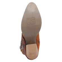 Load image into Gallery viewer, Dingo Women's Bandida Brown Leather Narrow Toe Boot DI184