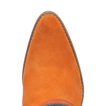 Load image into Gallery viewer, Dingo Women's Bandida Orange Leather Narrow Toe Boot DI184