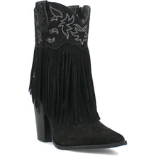 Load image into Gallery viewer, Dingo Women's Crazy Train Black Leather Snip Toe Boot DI185