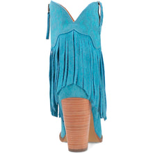 Load image into Gallery viewer, Dingo Women's Crazy Train Blue Leather Snip Toe Boot DI185