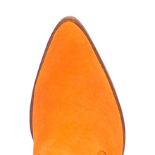 Load image into Gallery viewer, Dingo Women's Crazy Train Orange Leather Snip Toe Boot DI185