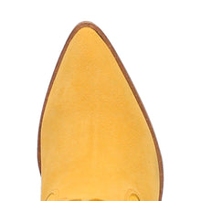 Load image into Gallery viewer, Dingo Women's Crazy Train Yellow Leather Snip Toe Boot DI185