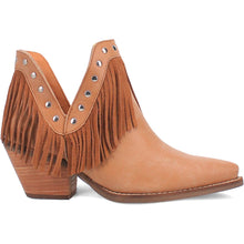 Load image into Gallery viewer, Dingo Women's Fine N' Dandy Camel Leather Narrow Toe Boot DI186