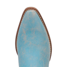 Load image into Gallery viewer, Dingo Women's Fine N' Dandy Blue Leather Narrow Toe Boot DI186