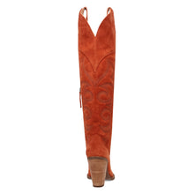 Load image into Gallery viewer, Dingo Women's Primadonna Suede Rust Leather Snip Toe Boot DI2190