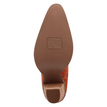 Load image into Gallery viewer, Dingo Women's Primadonna Suede Rust Leather Snip Toe Boot DI2190