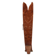 Load image into Gallery viewer, Dingo Women's Primadonna Suede Brown Leather Snip Toe Boot DI2190