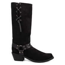 Load image into Gallery viewer, Dingo Men's Bronco Suede Black Leather Square Toe Boot DI2230