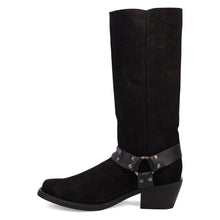 Load image into Gallery viewer, Dingo Men's Bronco Suede Black Leather Square Toe Boot DI2230