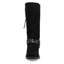 Load image into Gallery viewer, Dingo Men's Bronco Suede Black Leather Square Toe Boot DI2230