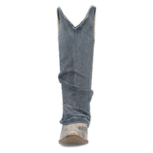 Load image into Gallery viewer, Dingo Men's Shabby Blue Leather Snip Toe Boot DI245