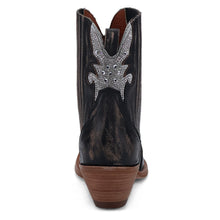 Load image into Gallery viewer, Dan Post Women's Crystal Leather Black Snip Toe Boot DP5125