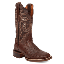 Load image into Gallery viewer, Dan Post Women's Kylo Ostrich Chocolate Square Toe Boot DP5250