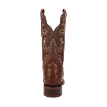 Load image into Gallery viewer, Dan Post Women's Kylo Ostrich Chocolate Square Toe Boot DP5250