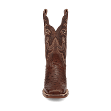 Load image into Gallery viewer, Dan Post Women's Kylo Ostrich Chocolate Square Toe Boot DP5250