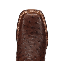 Load image into Gallery viewer, Dan Post Women's Kylo Ostrich Chocolate Square Toe Boot DP5250