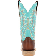 Load image into Gallery viewer, Durango Lady Rebel Pro Women’s Bay Brown Artic Blue Western Boot DRD0443