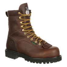 Load image into Gallery viewer, Georgia Men's Lace-To-Toe Steel Toe Waterproof Work Boot G8341