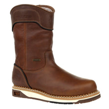 Load image into Gallery viewer, Georgia Men's AMP LT Wedge Waterproof Pull-On Work Boot GB00369
