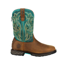 Load image into Gallery viewer, Georgia Woman's Carbo-Tec LT Women's Steel Toe Waterproof Pull-On Boot GB00386