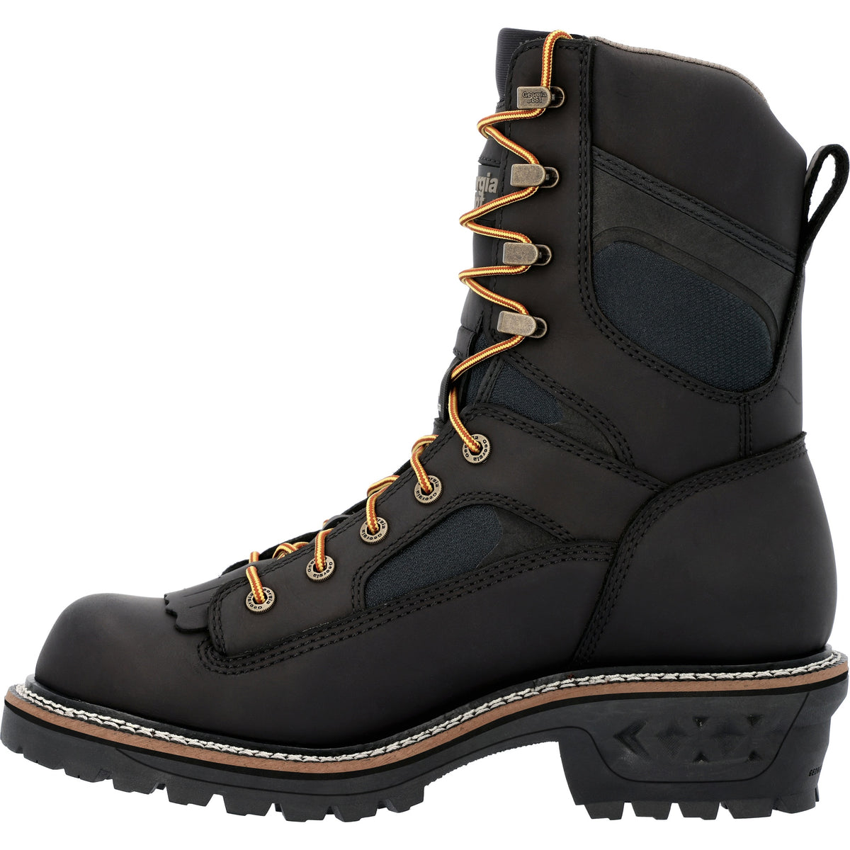 Georgia Men's LTX Logger Waterproof Work Boot GB00618 – BlackJack