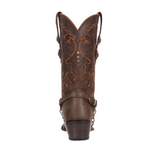 Load image into Gallery viewer, Durango Women's Crush Brown Heartbreaker Leather Snip Toe Boot RD4155
