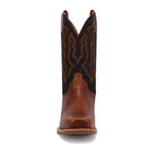 Load image into Gallery viewer, Dan Post Men's Creed Leather Saddle/Black Square Toe Boot DP7011