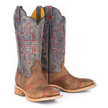 Load image into Gallery viewer, Tin Haul Men's Slugger W/ Field Of Dreams Square Toe Boots 14-020-0007-0282 TA