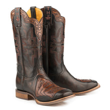 Load image into Gallery viewer, Tin Haul Men's 4 Kings/Gambling Legend Square Toe Boots 14-020-0077-0427 BL