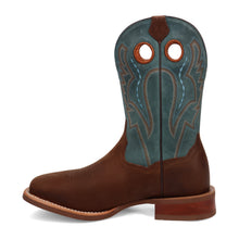 Load image into Gallery viewer, Dan Post Men's Leighton Leather Brown/Blue Square Toe Boot DP5173