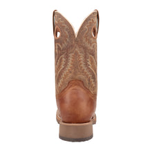 Load image into Gallery viewer, Dan Post Men's Martel Full Quill Ostrich Brown Square Toe Boot DP6058