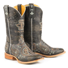 Load image into Gallery viewer, Tin Haul Women's Bandana Bandit/Wild Rag Square Toe Boots 14-021-0077-1425 TA