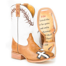 Load image into Gallery viewer, Tin Haul Men's Between Two Thieves / 3:16 Square Toe Boots 14-020-0007-0074 BR