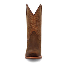 Load image into Gallery viewer, Dan Post Men's Creed Leather Chocolate/Tan Square Toe Boot DP7010
