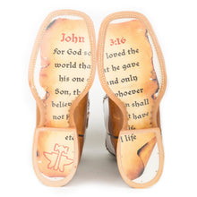 Load image into Gallery viewer, Tin Haul Men's Between Two Thieves / 3:16 Square Toe Boots 14-020-0007-0074 BR