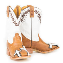Load image into Gallery viewer, Tin Haul Men's Between Two Thieves / 3:16 Square Toe Boots 14-020-0007-0074 BR