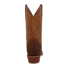 Load image into Gallery viewer, Dan Post Men's Creed Leather Chocolate/Tan Square Toe Boot DP7010